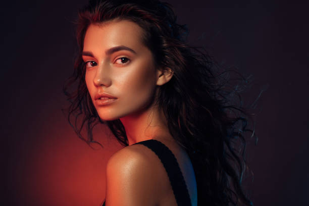 Young beautiful woman
