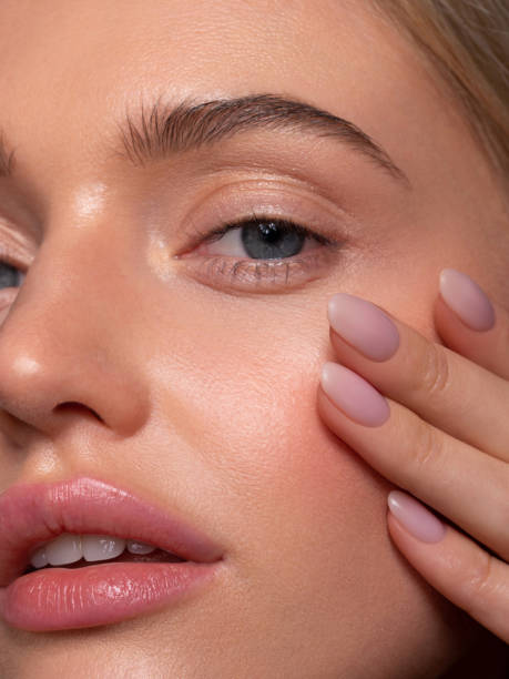 Portrait of a beautiful woman with natural make-up
